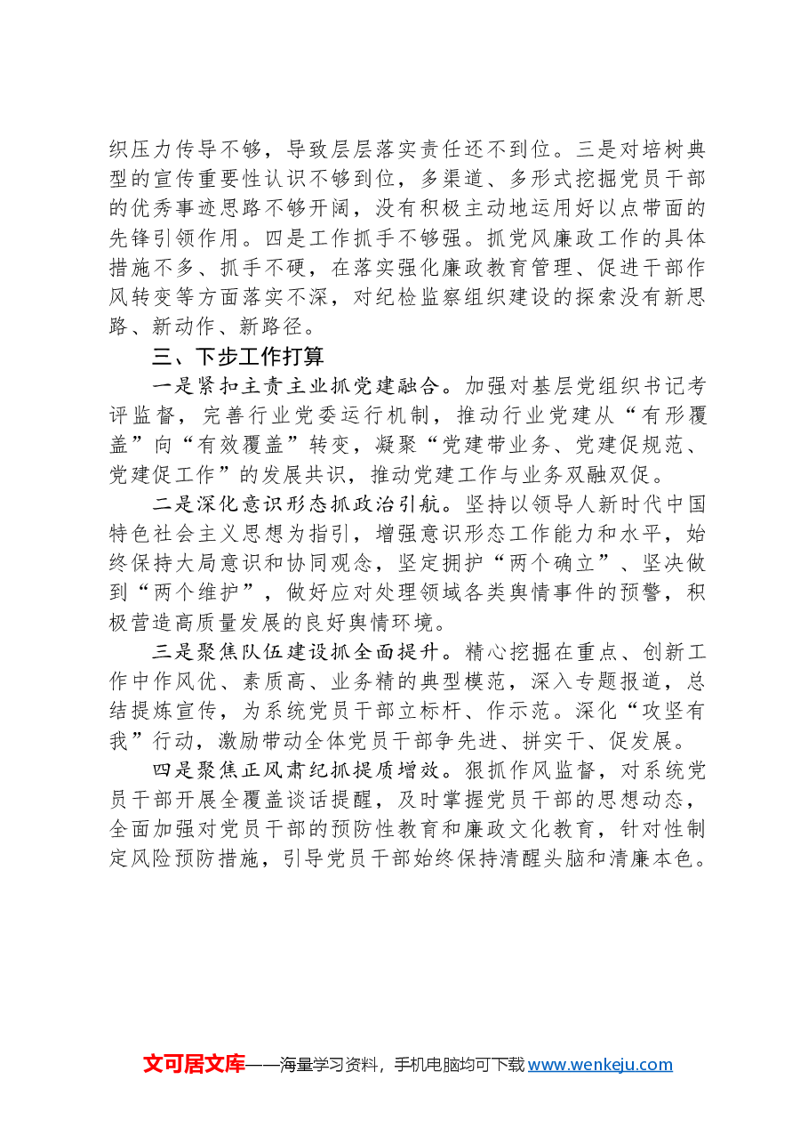 某局行2024年抓基层党建述职报告.docx,第4页预览