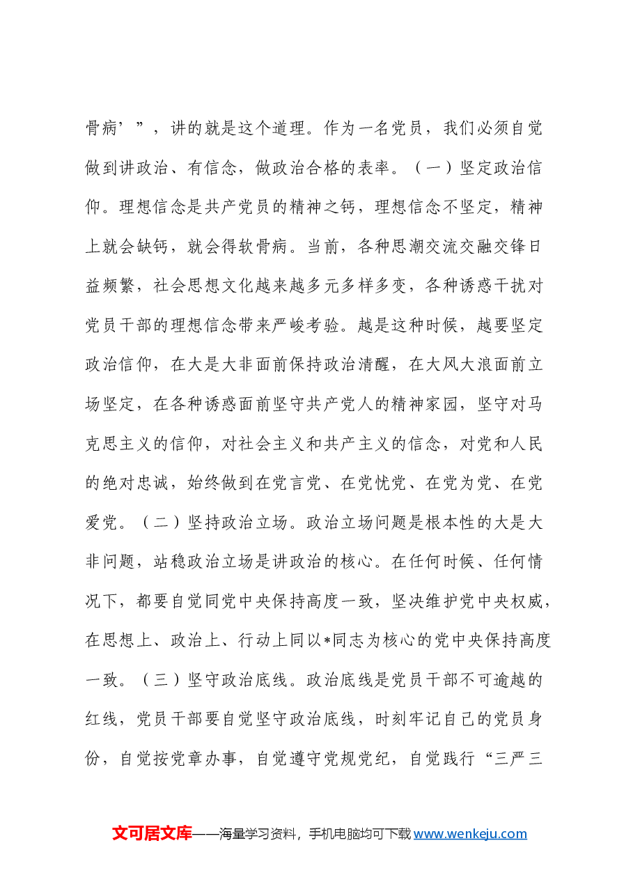 党课:践行“四讲四有”,做合格党员.docx,第2页预览