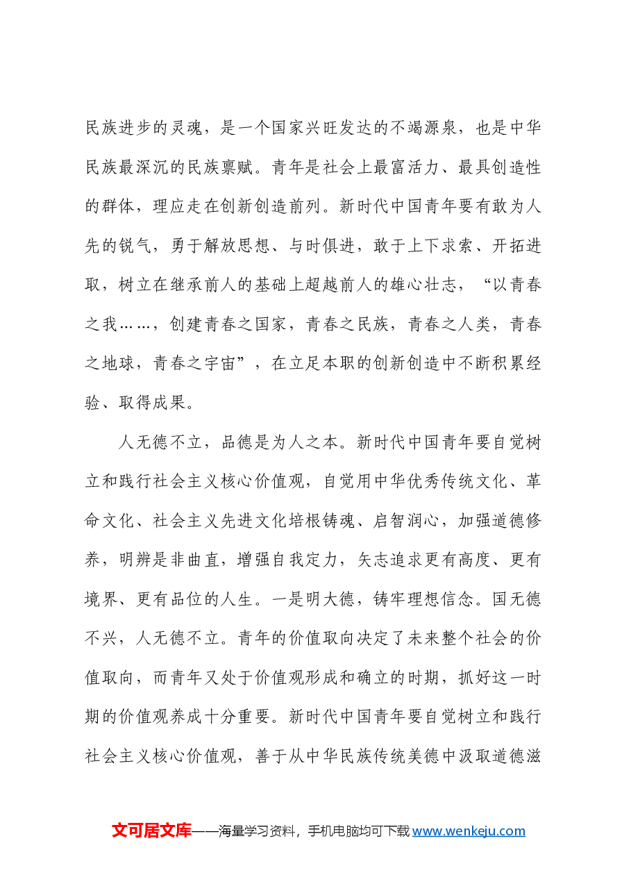 党课:做担当时代大任的中国青年.docx,第4页预览