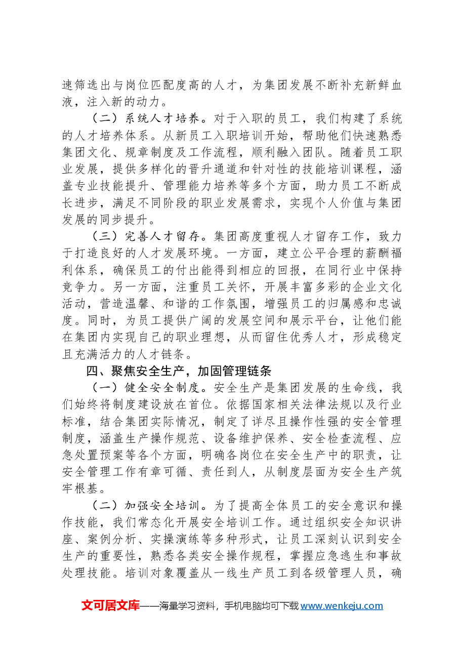 集团领导干部2024年述职报告.docx，第3页预览