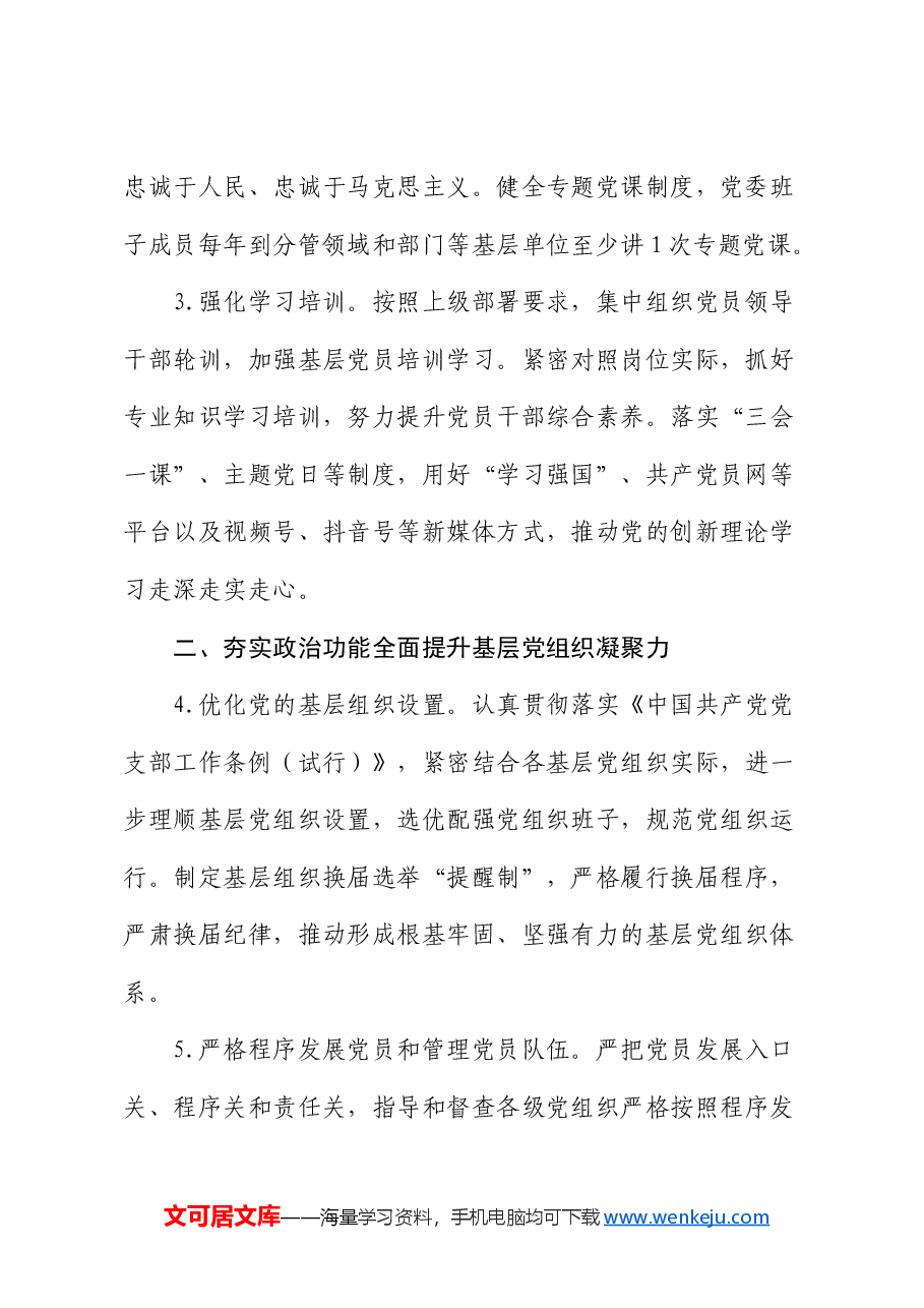 2025年党建工作要点3.docx,第2页预览