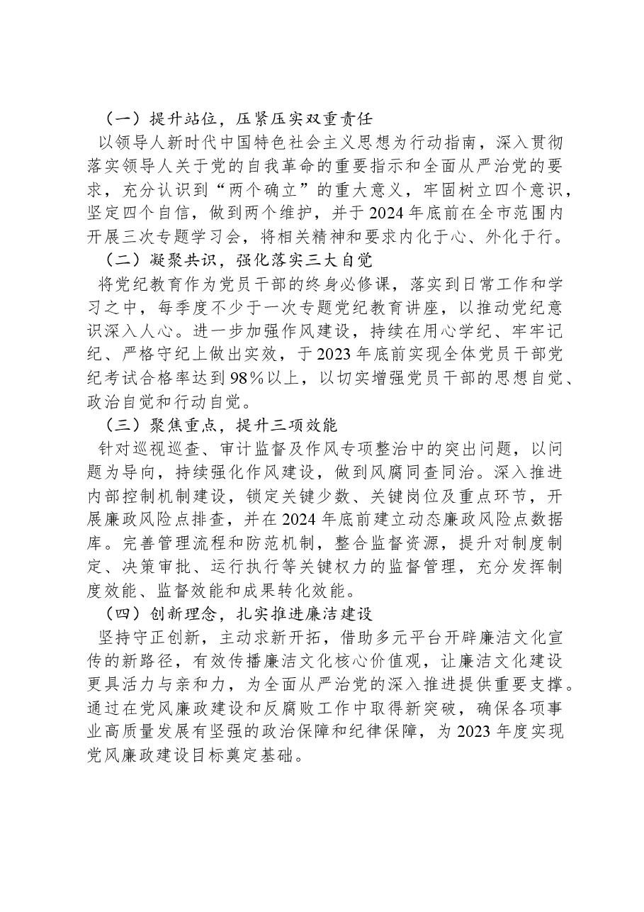 卫健局党组2024年落实党风廉政建设主体责任工作情况报告.docx,第4页预览