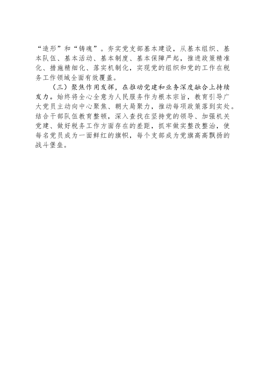 市税务局党组书记抓基层党建述职.docx,第4页预览