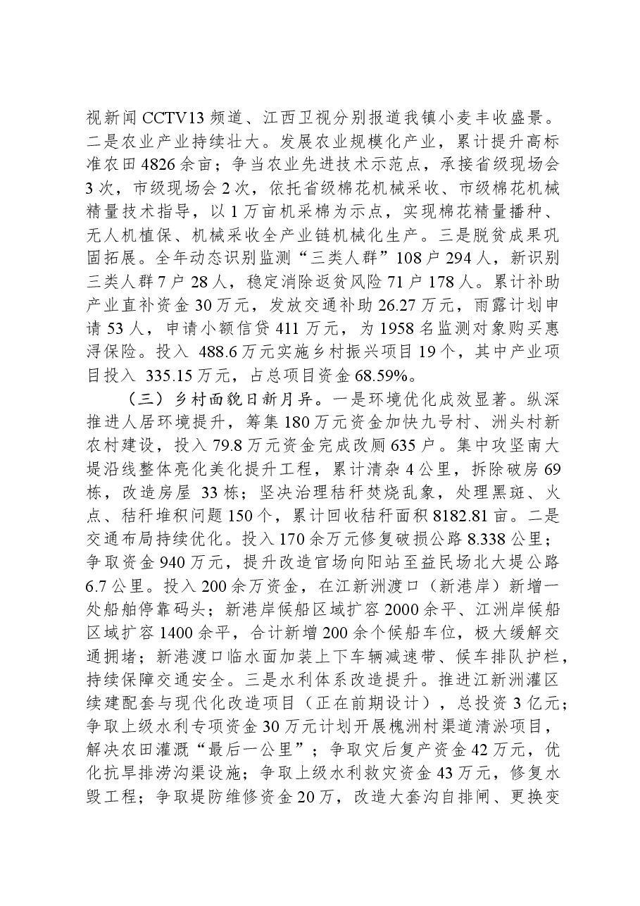 2024年江洲镇政府工作报告.docx,第2页预览
