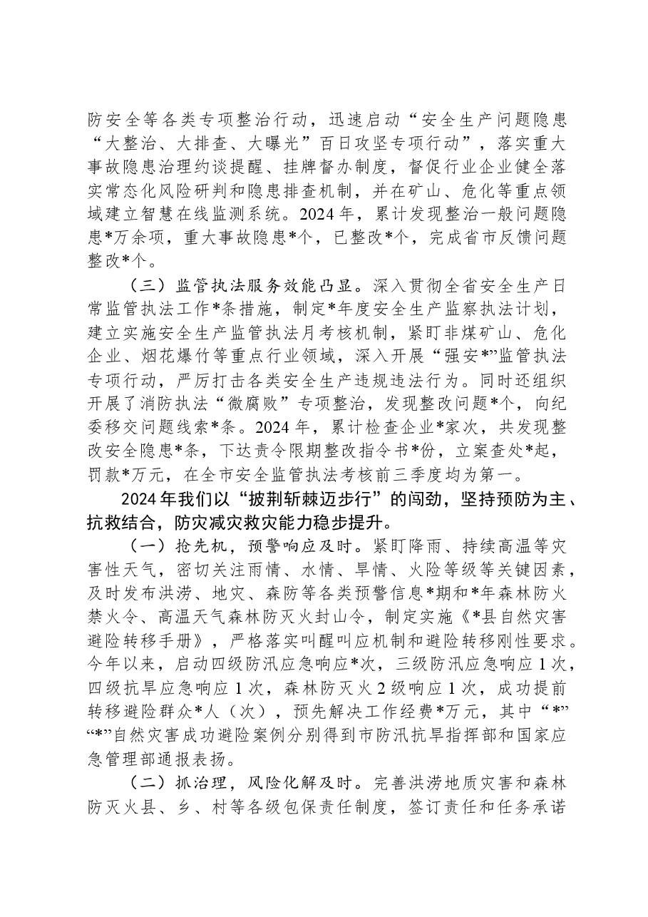 在全市年度应急管理工作会议上的经验交流发言.docx,第2页预览
