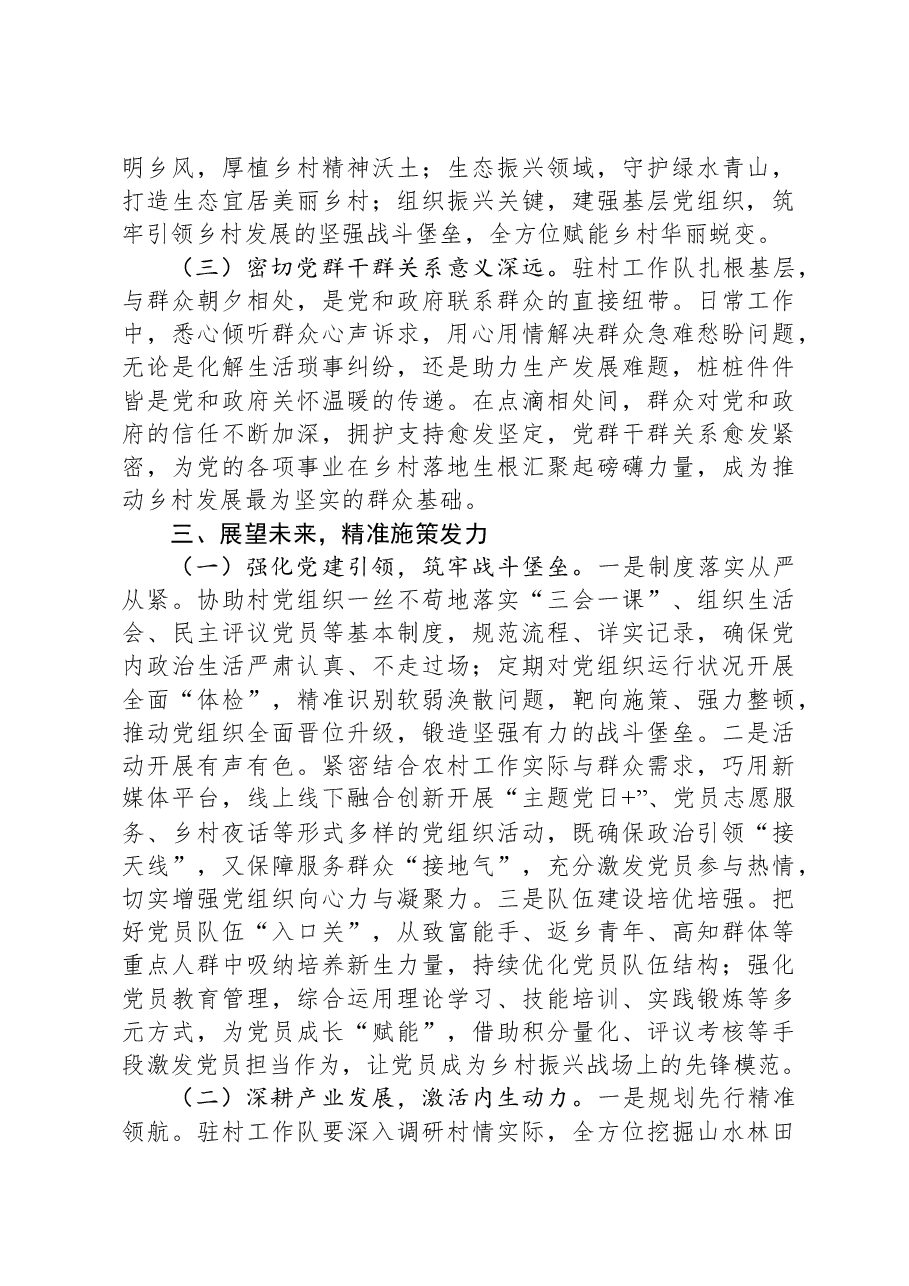 在2025年全市驻村工作队工作部署会上的讲话.docx,第3页预览