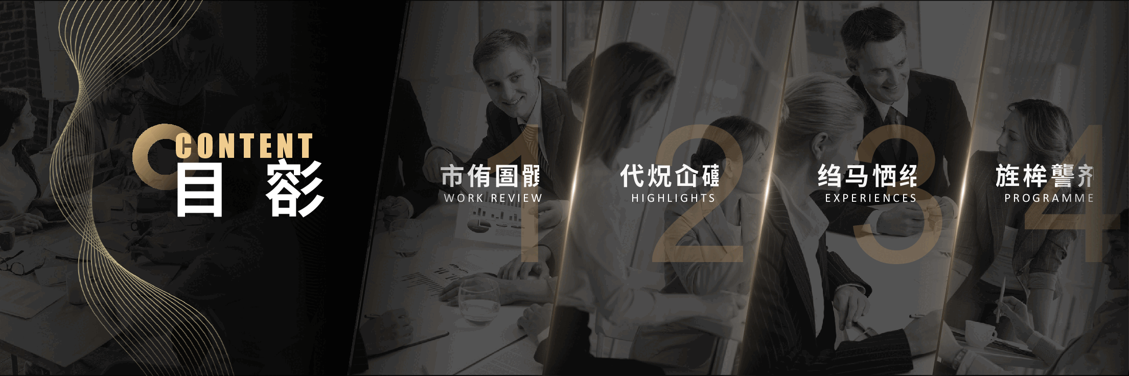 宽屏盛典年终工作总结PPT.pptx,第2页预览