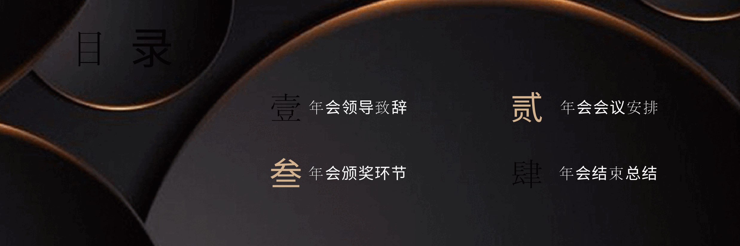 宽屏盛典公司年会总结和颁奖PPT.pptx，第2页预览