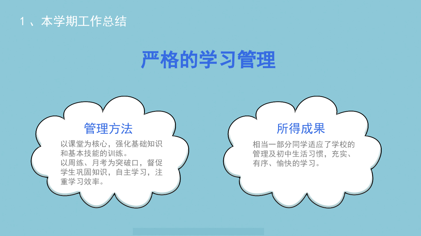 实验小学六年一班期末家长会PPT.pptx,第4页预览