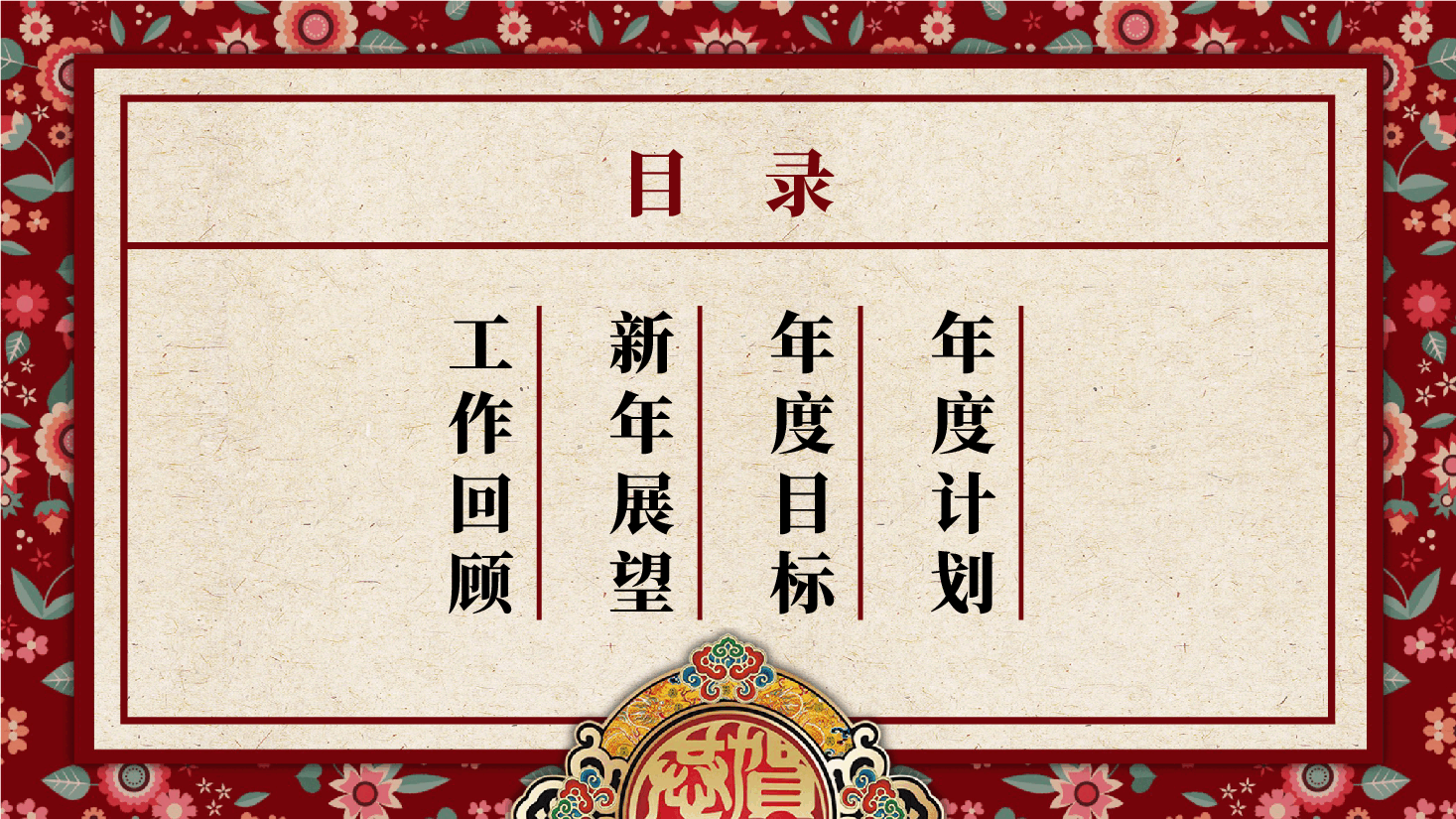 开工大吉典礼暨年度计划模PPT.pptx,第2页预览