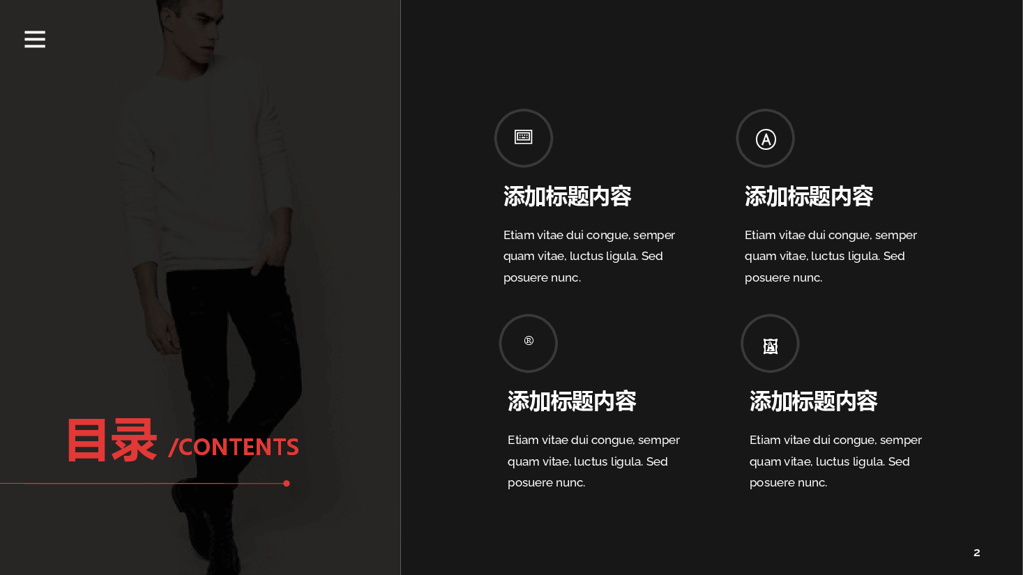 高端奢侈品高端时尚品牌宣传PPT.pptx,第2页预览