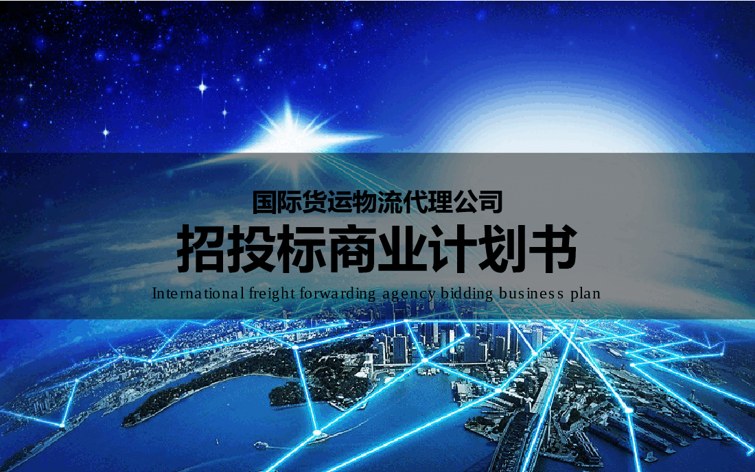 招投标商业计划书PPT.pptx,第1页预览