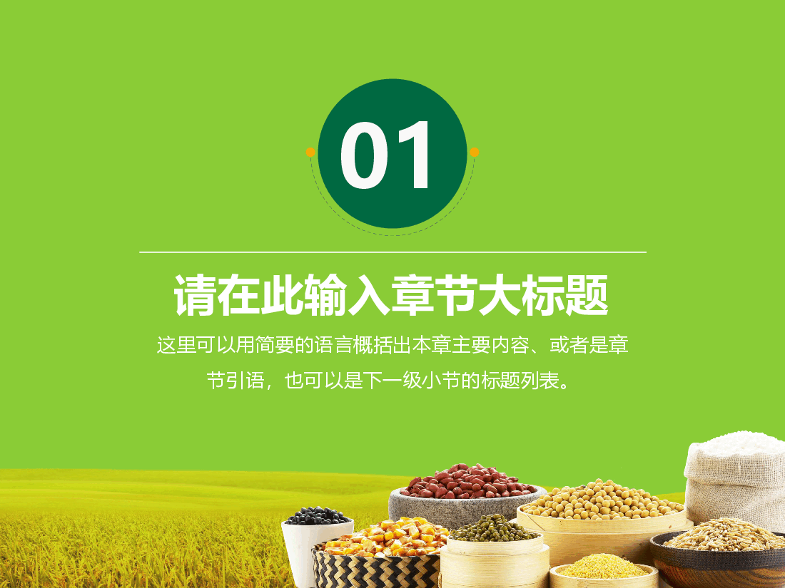有机农业绿色食品养生保健模板PPT.pptx,第3页预览