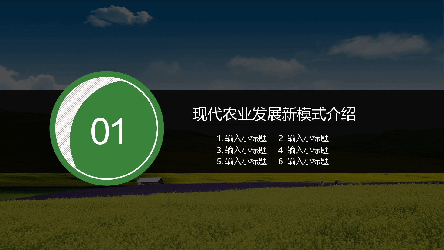 农业招商农产品宣传ppt模板 (4).pptx,第3页预览