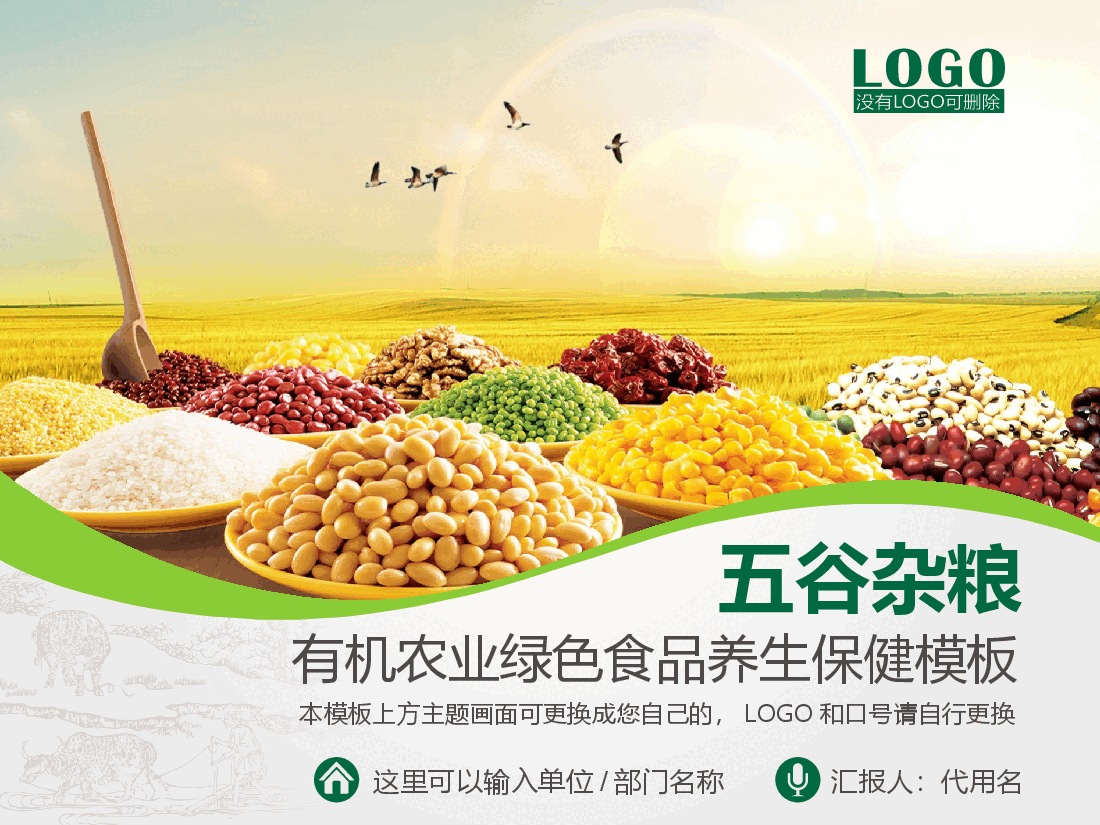有机农业绿色食品养生保健模板PPT.pptx,第1页预览