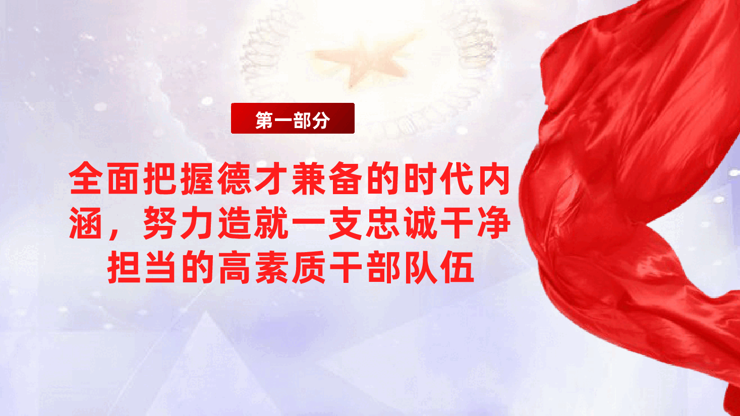 持续在政治、作风、廉政方面自我锤炼，做新时代德才兼备的合格党员ppt（含讲稿党课、新时代干部队伍建设）.pptx，第4页预览