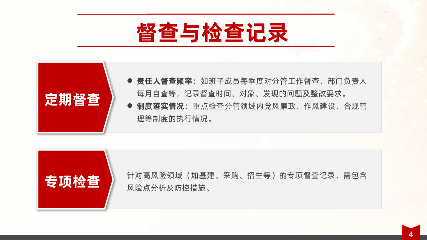 党员领导干部的“一岗双责”,都要记录哪些?ppt(含讲稿、廉洁、微党课、党风廉政、作风建设、领导班子“一岗双责”落实情况).ppt,第4页预览