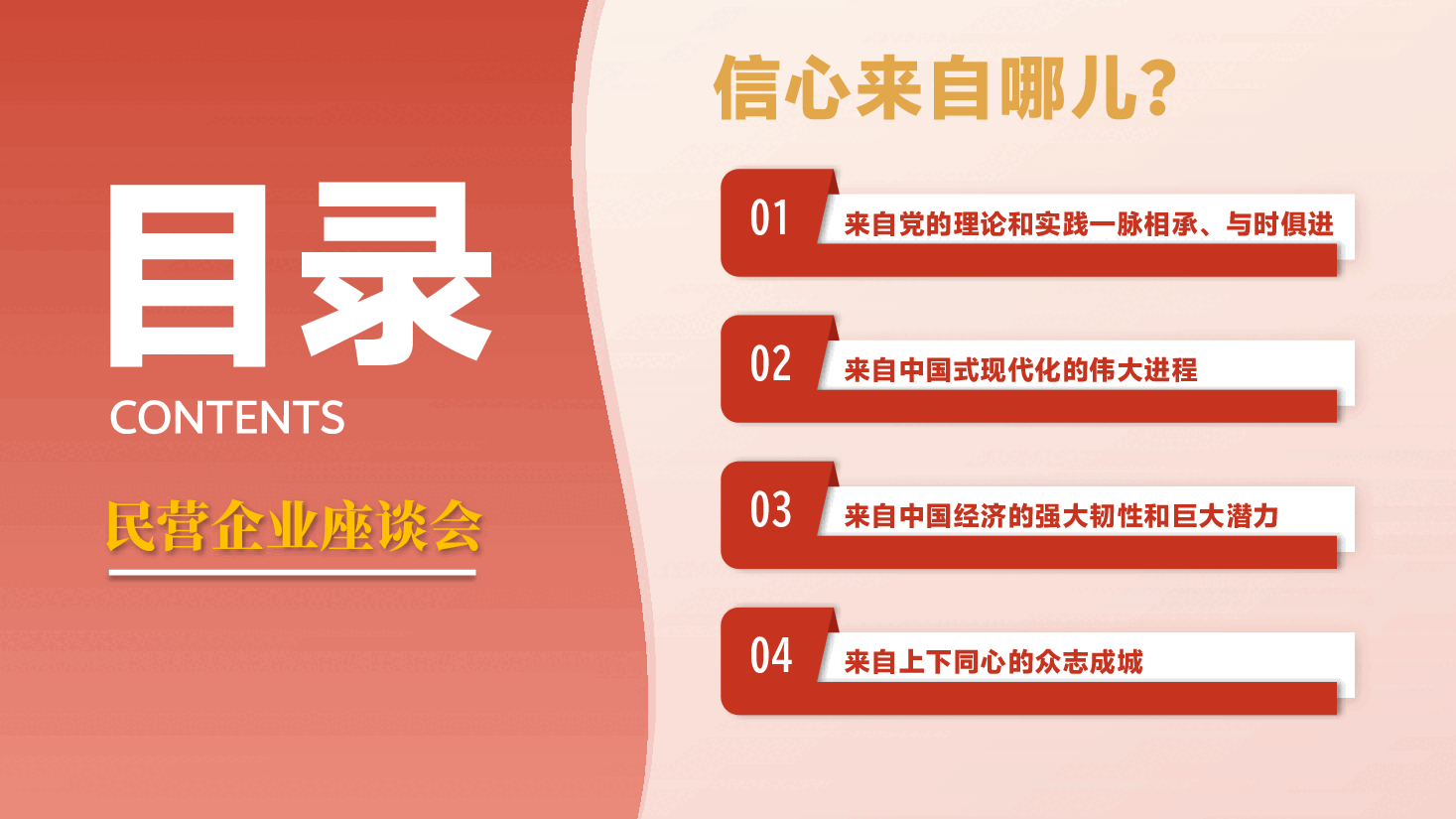 解读民营企业座谈会精神PPT+讲稿:信心来自哪儿?民营企业座谈会的几个细节.pptx,第4页预览