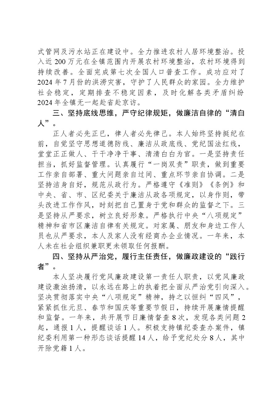 乡镇党委书记2024年个人述职报告.docx,第3页预览