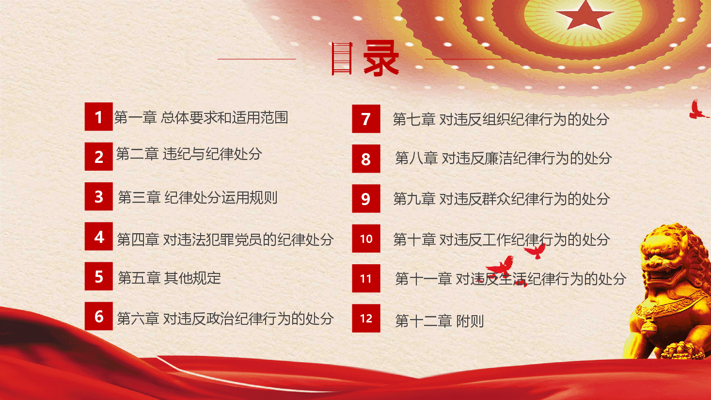 中国共产党纪律处分条例解读.pptx，第3页预览