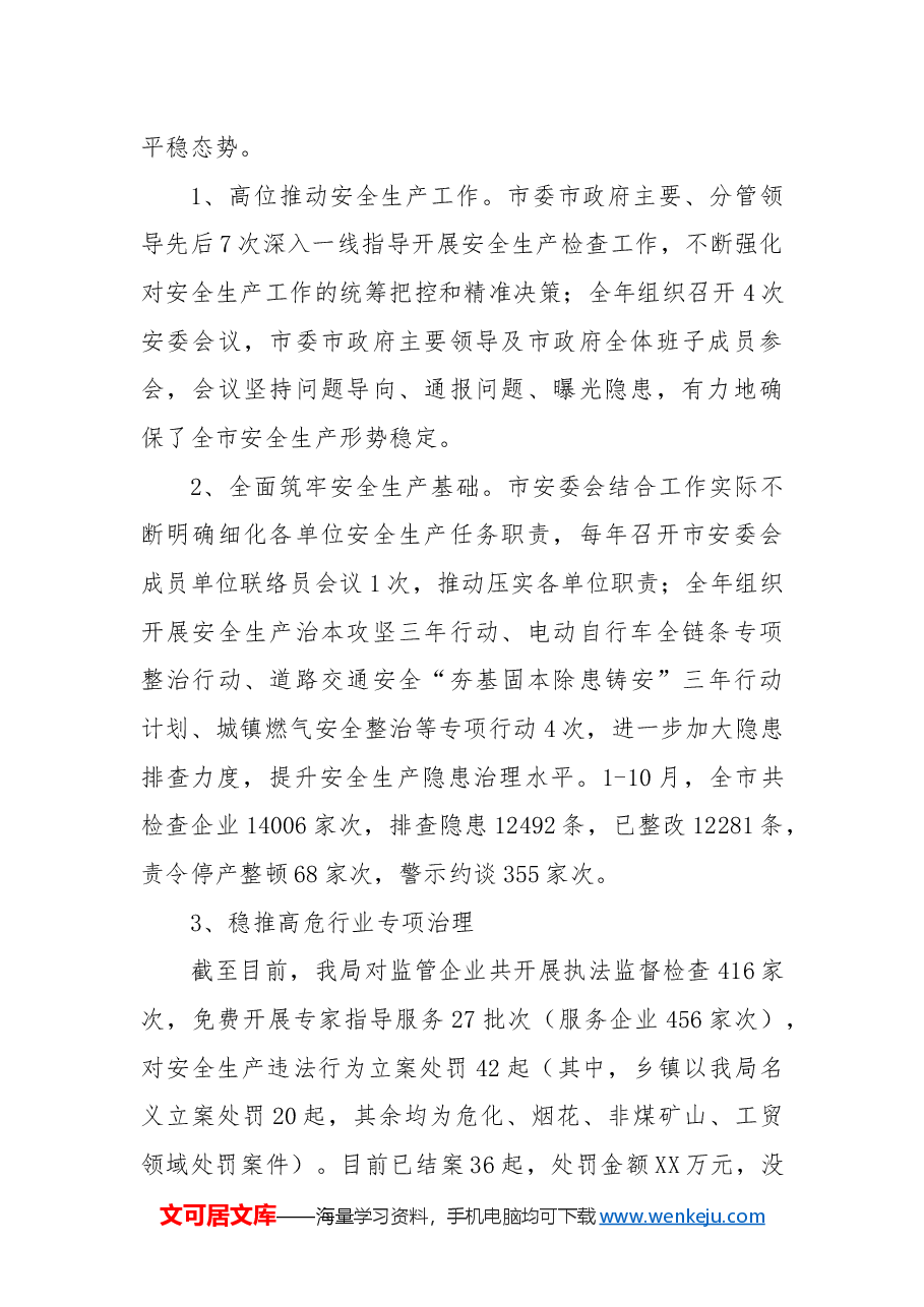 市应急管理局2024年工作总结和2025年工作计划.docx,第2页预览
