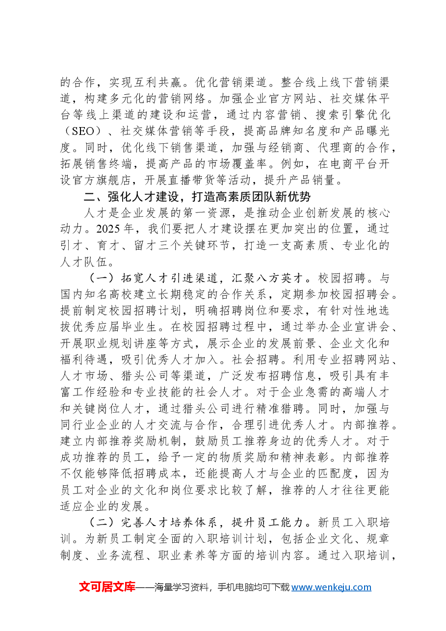 领导在2025新年工作部署大会上的讲话.docx,第3页预览