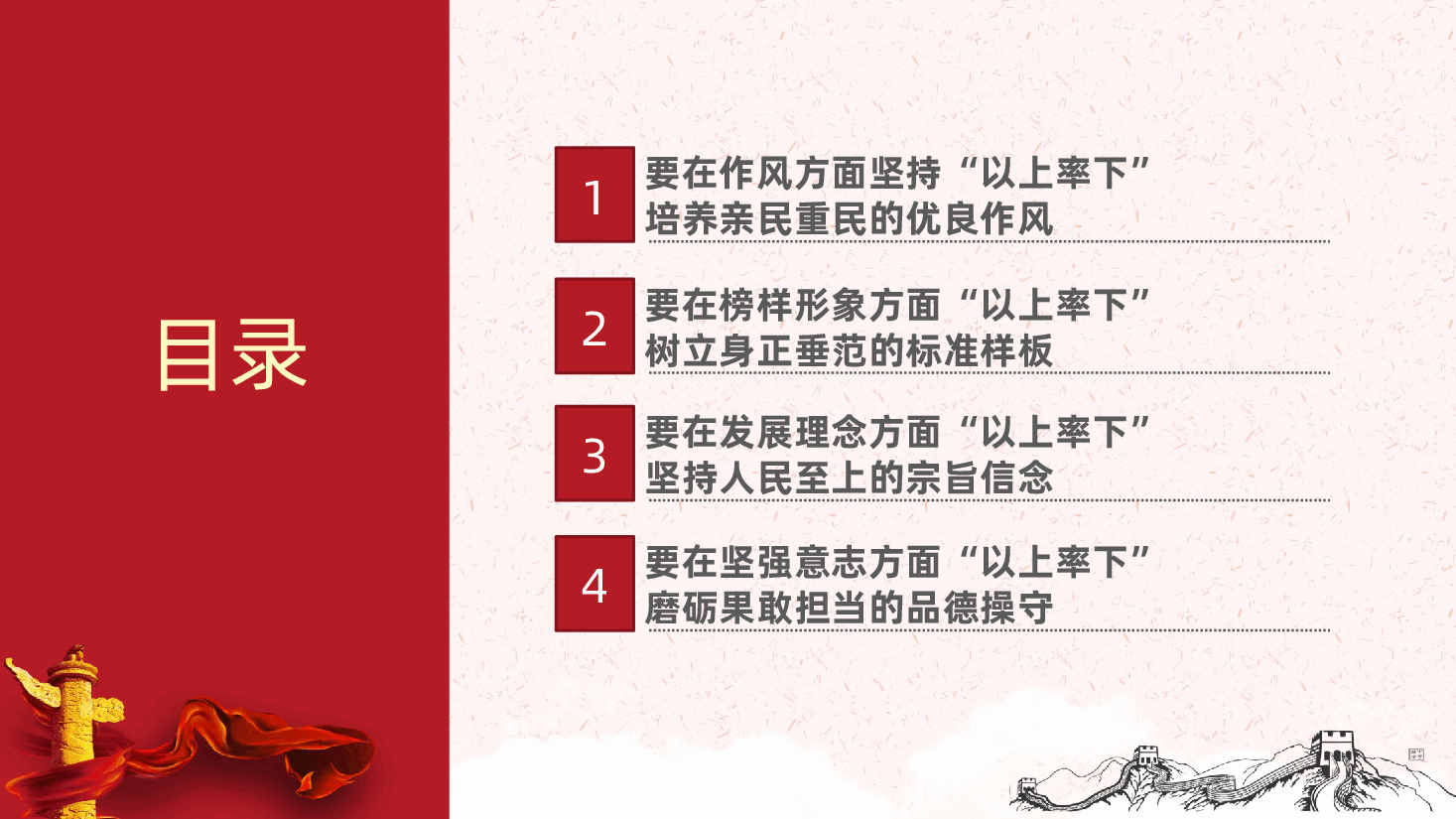 坚持以上率下、强化作风建设ppt(含讲稿).pptx,第3页预览