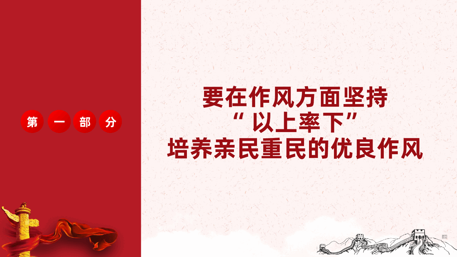 坚持以上率下、强化作风建设ppt(含讲稿).pptx,第4页预览