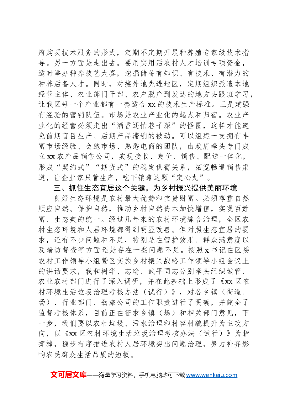 在2025年乡村振兴工作务虚会上的发言.docx,第4页预览