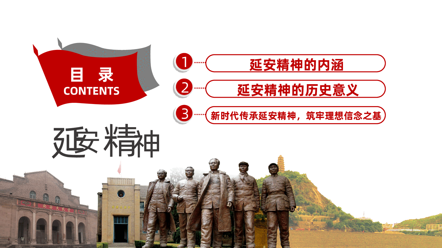 传承延安精神、筑牢理想信念之基ppt(含讲稿).pptx,第3页预览