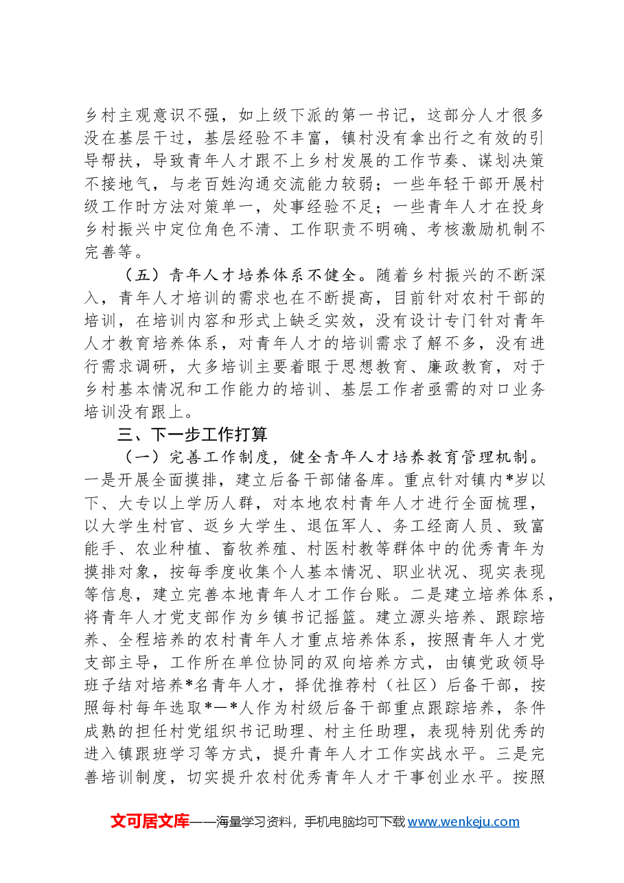 县青年人才党支部调研报告.docx,第2页预览