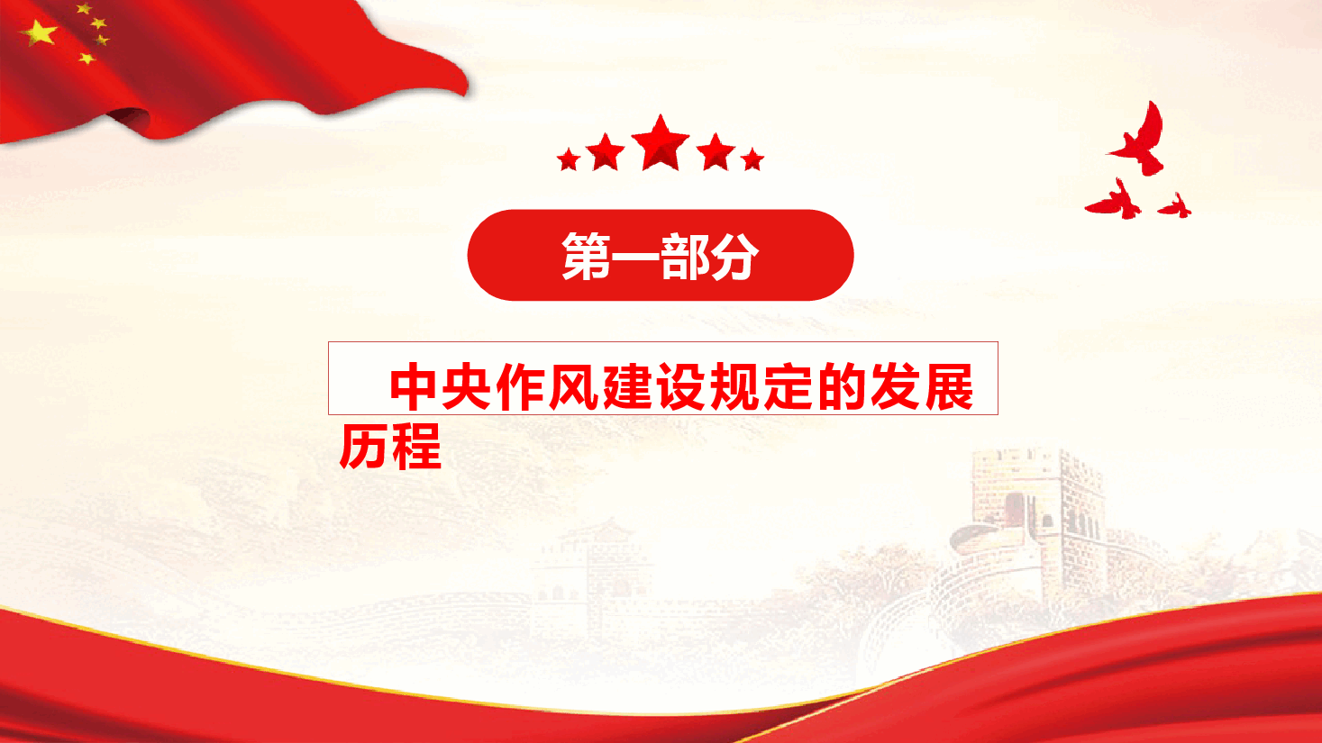 深入学习贯彻中央作风建设规定精神,筑牢廉洁自律防线(附文稿).pptx,第4页预览