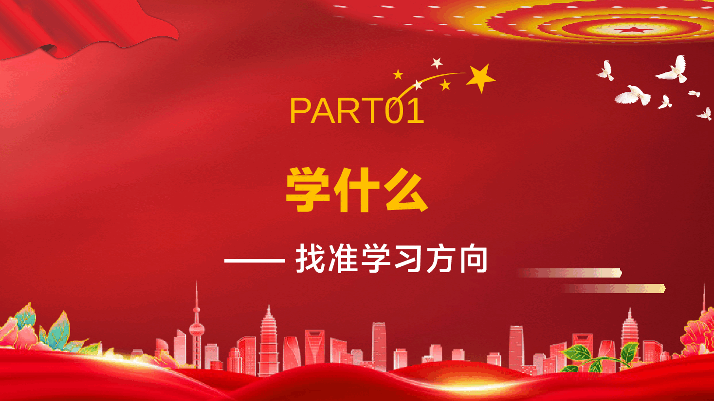 学习教育PPT(附文字稿):学什么、查什么、改什么——树靶子立尺子,理清学习教育思路.pptx,第4页预览