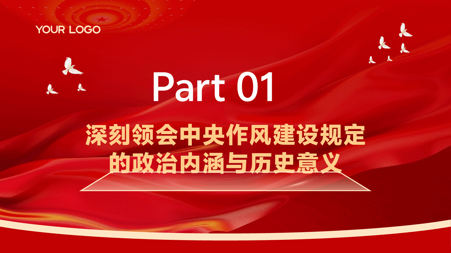 学习教育PPT(附文字稿):深入贯彻中央作风建设规定精神,推动作风建设走深走实.pptx,第4页预览