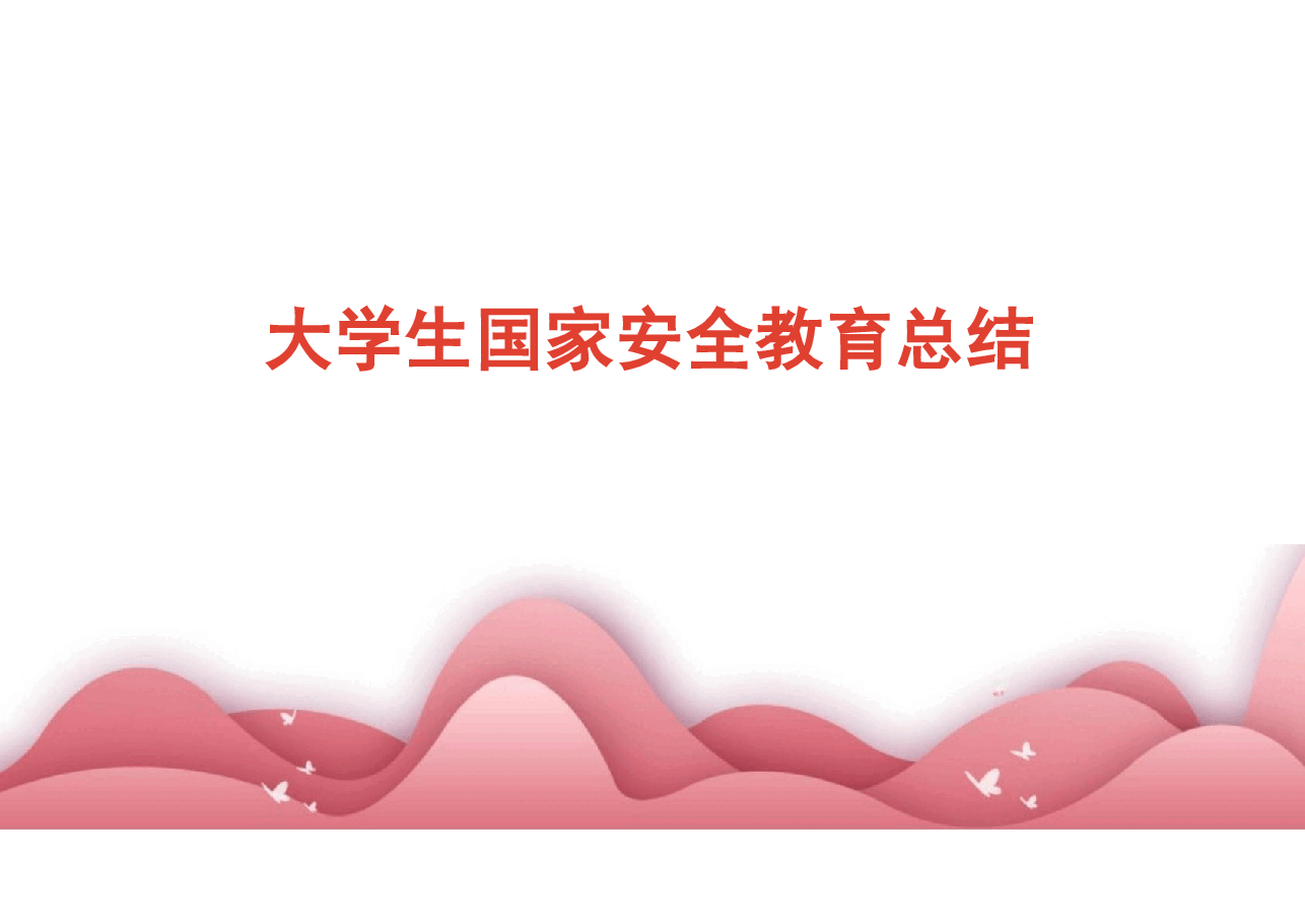 大学生国家安全教育总结.pptx,第1页预览