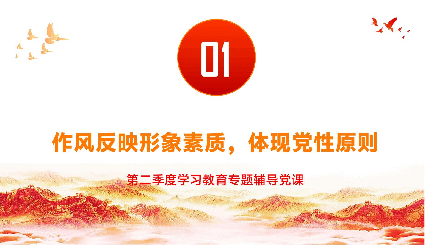 第二季度专题辅导党课PPT(附文字稿):紧紧抓住作风问题这根弦,让作风建设这张“金色名片”越擦越亮.pptx,第4页预览
