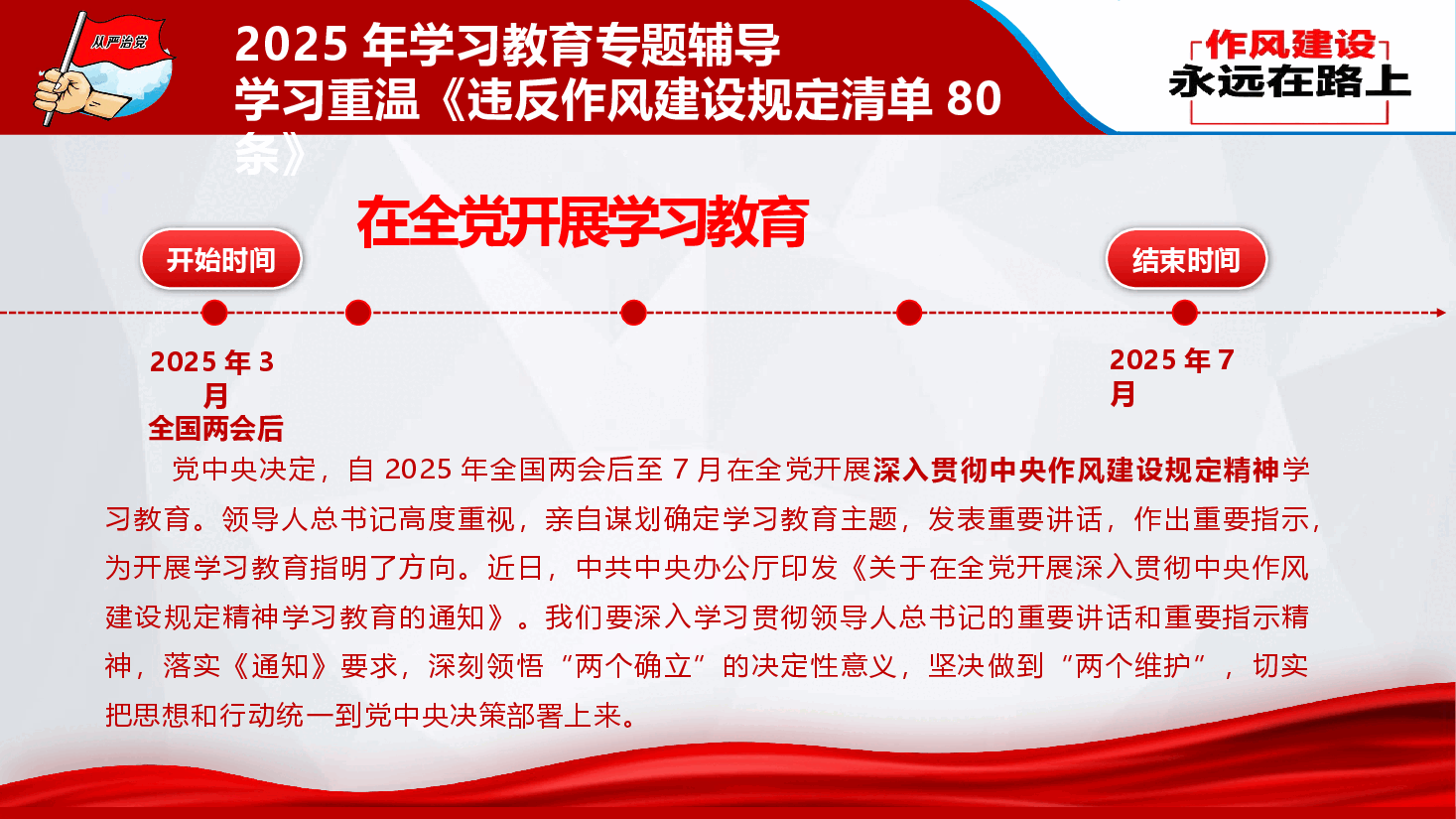 2025年学习教育专题辅导:学习重温《违反作风规定清单80条》PPT(附文字稿).pptx,第3页预览