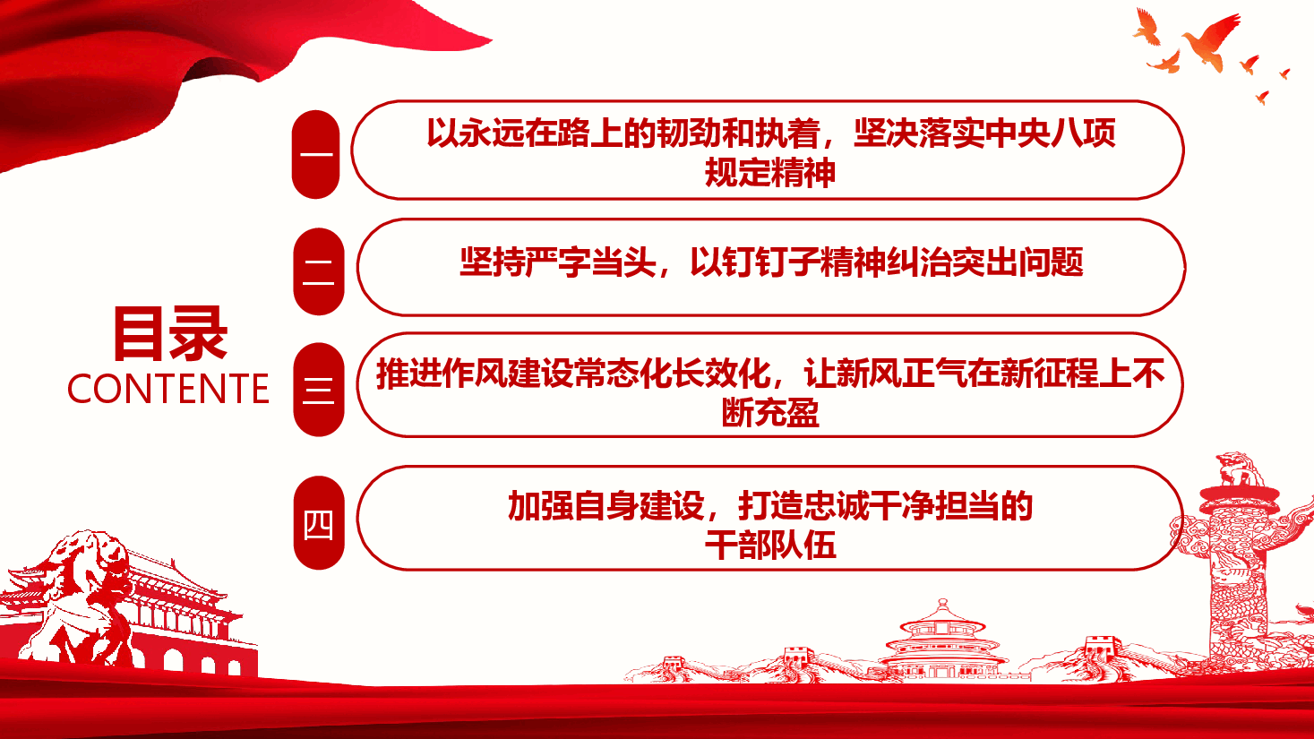 深入学习贯彻中央作风建设规定精神党课(附讲稿).pptx,第4页预览