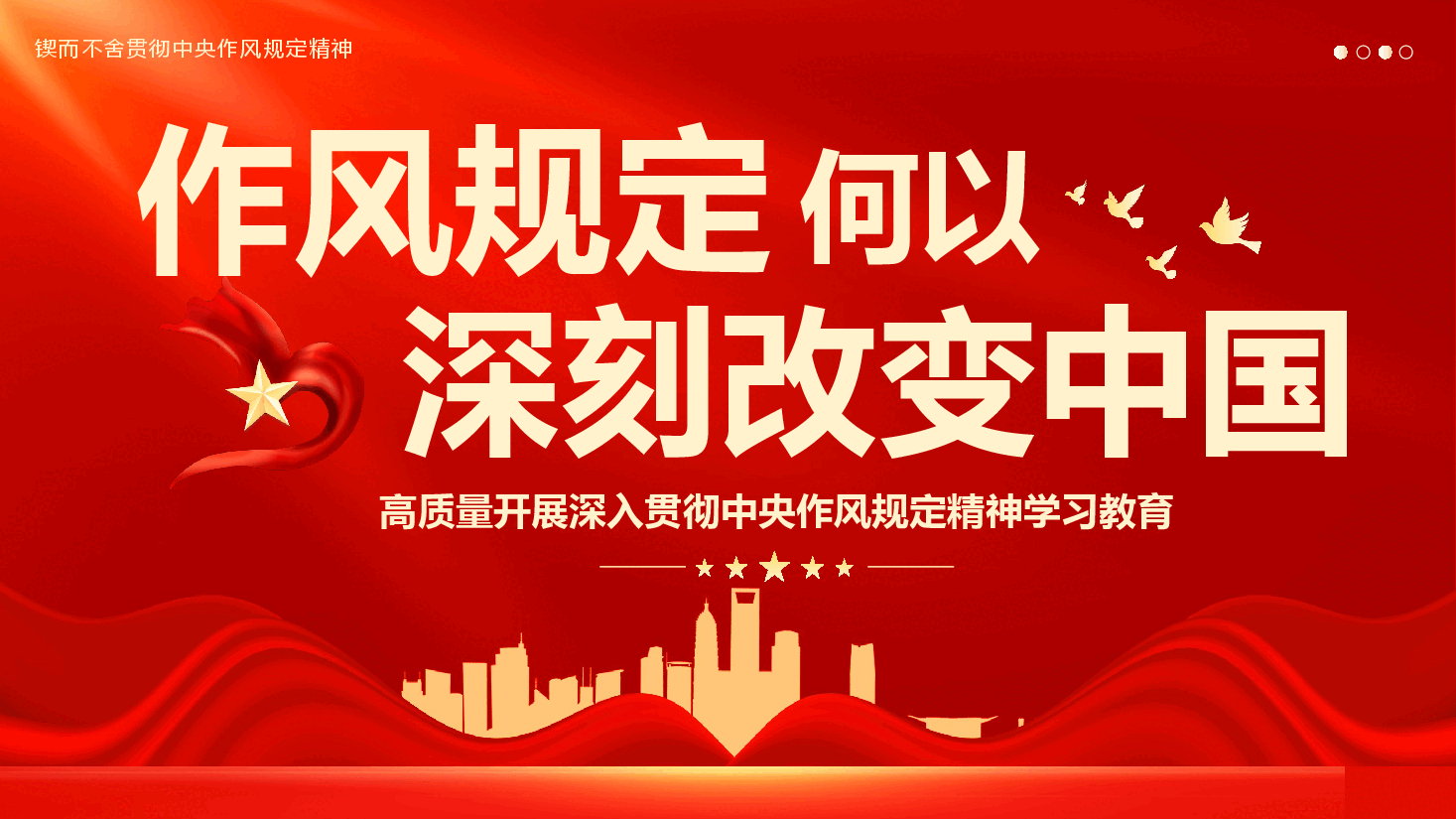 学习教育辅导授课PPT《作风规定何以深刻改变中国》(附文字稿).pptx,第1页预览