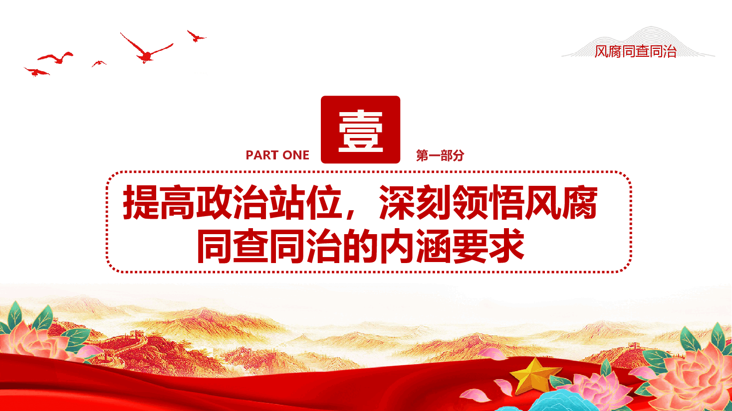 学习教育课件(附文稿):坚持风腐同查同治,推动作风建设持续向上向好.pptx,第4页预览