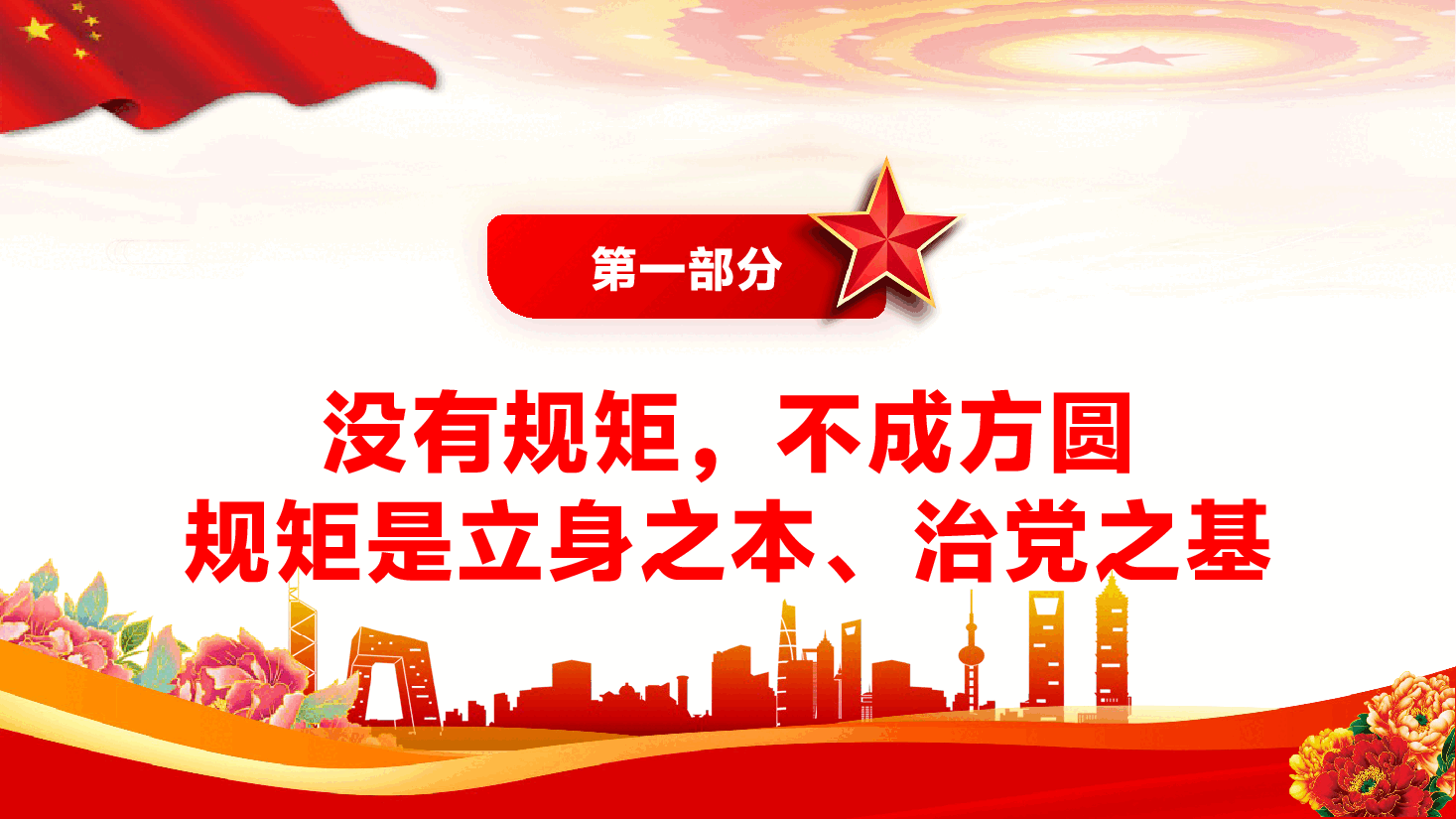 第二季度学习教育专题辅导党课PPT(附文稿):始终牢固树立“规矩意识”,营造维护风清气正政治生态.pptx,第4页预览