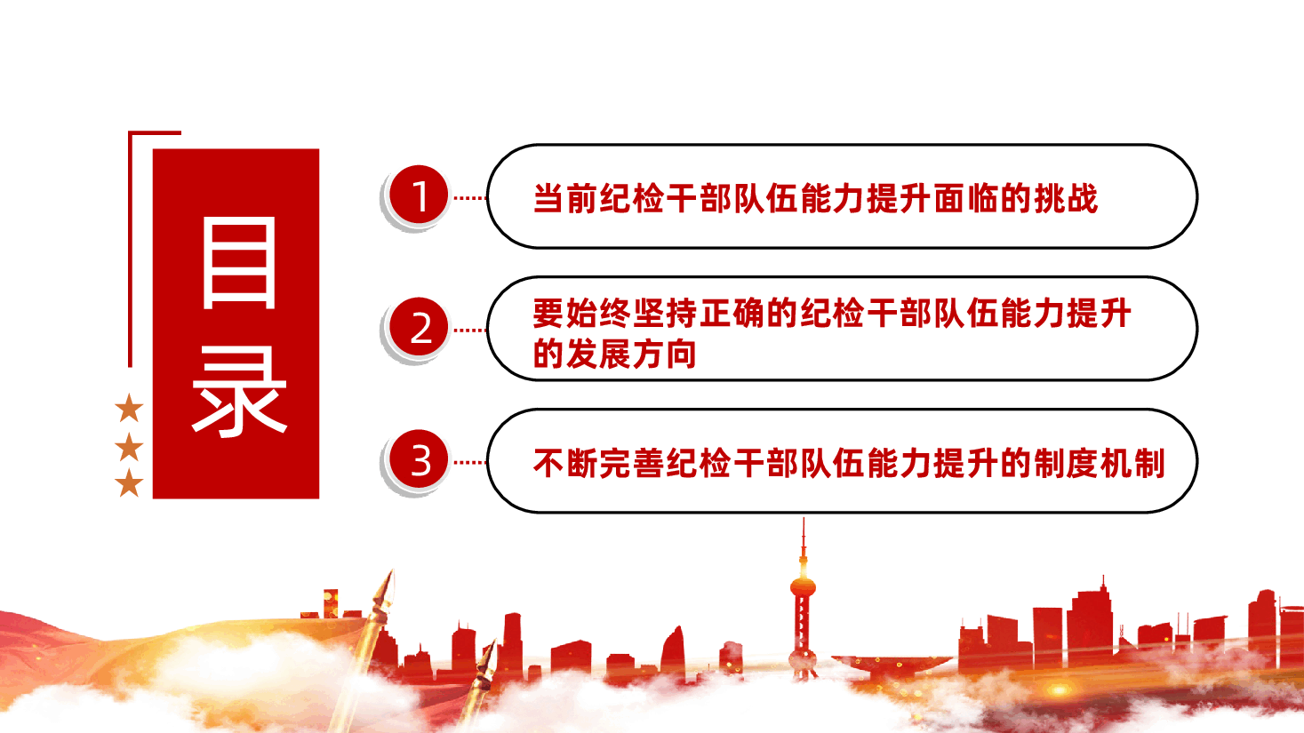纪检干部队伍能力提升专题培训党课ppt——书记纪检干部队伍建设(含讲稿).pptx,第3页预览