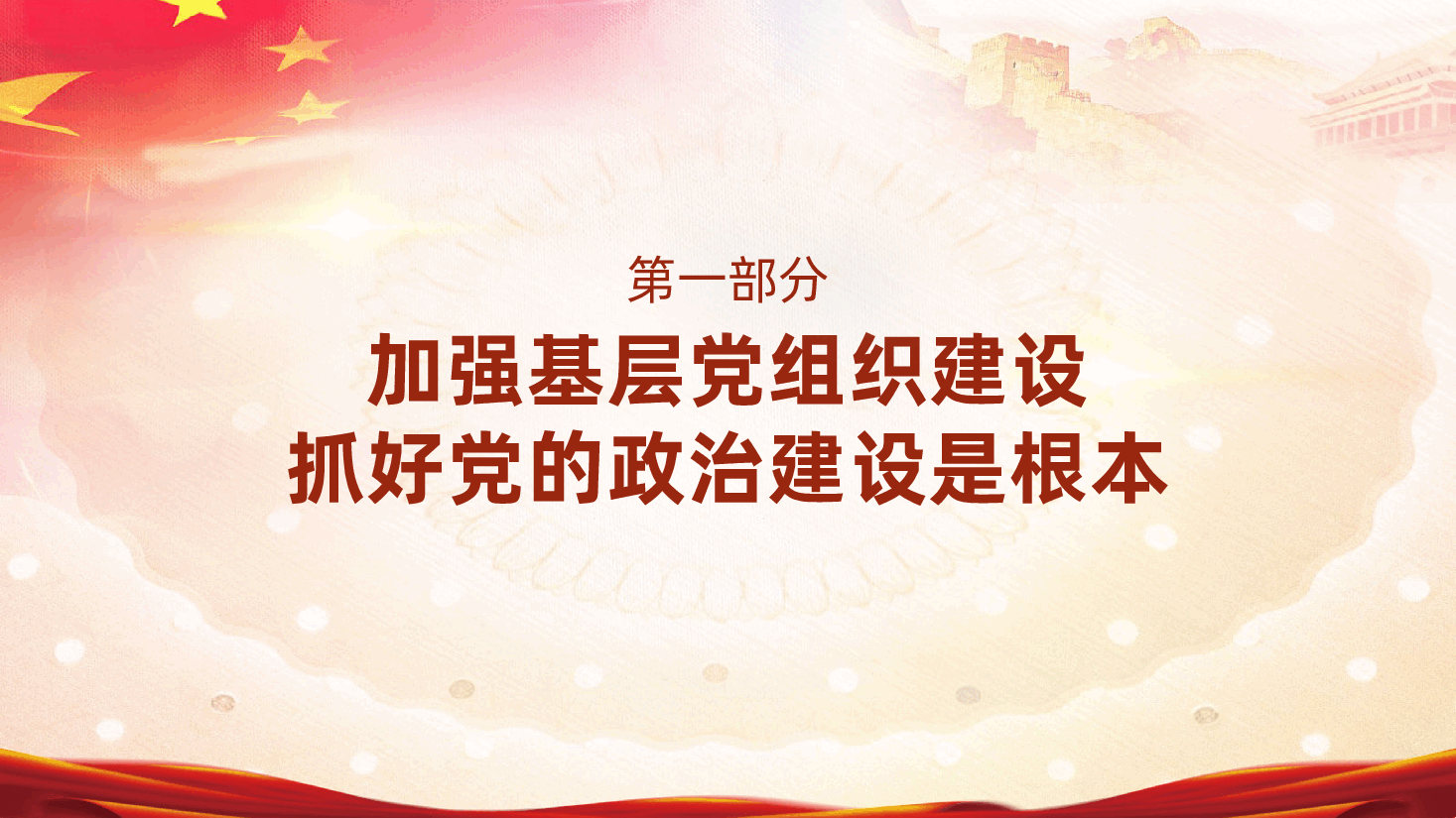 加强基层党组织建设,以高质量党建保障高质量发展ppt——基层党建建设(含讲稿).pptx,第4页预览