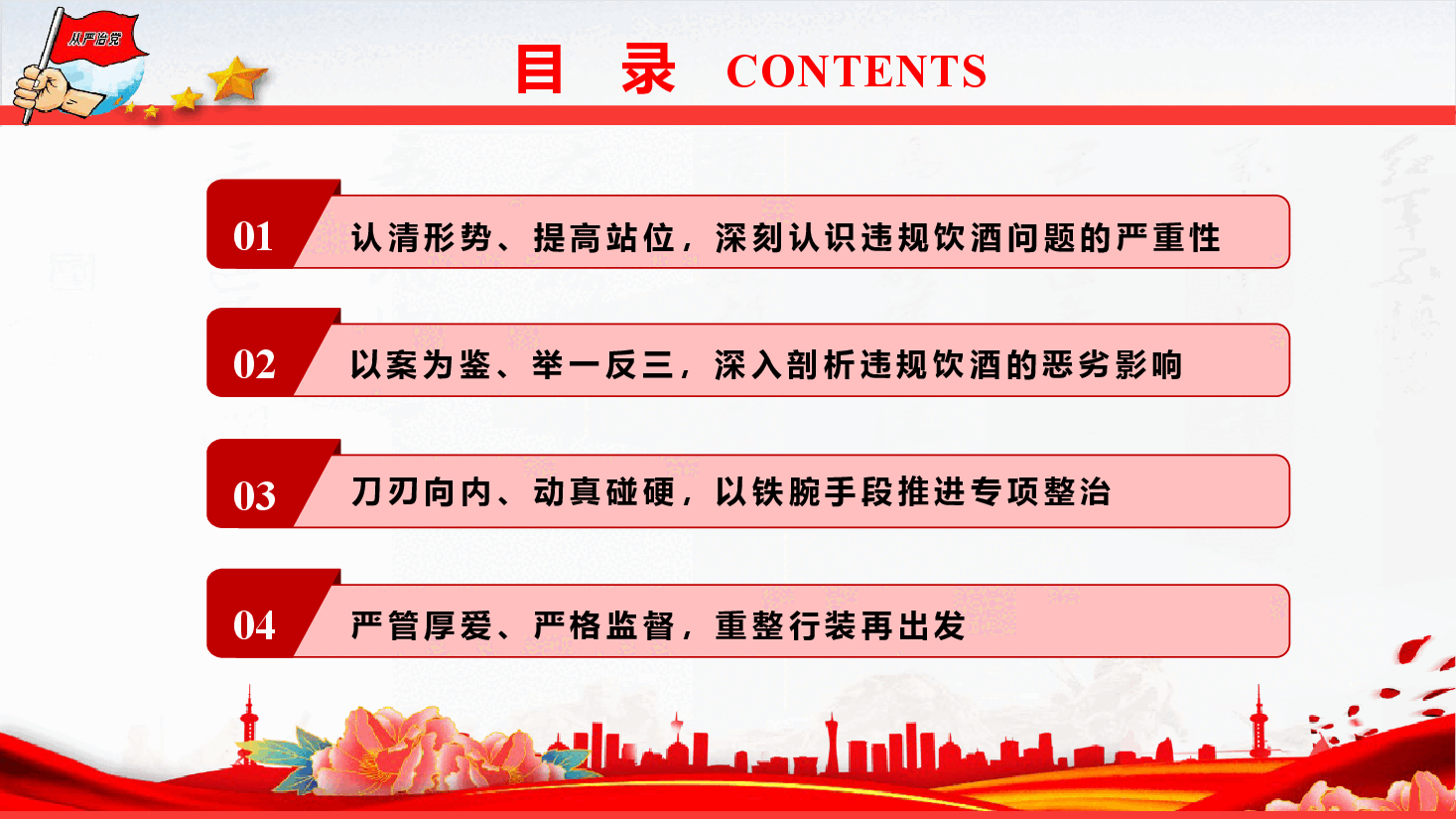 整治党员干部和公职人员违规饮酒专题党课(PPT+文字稿).pptx,第4页预览