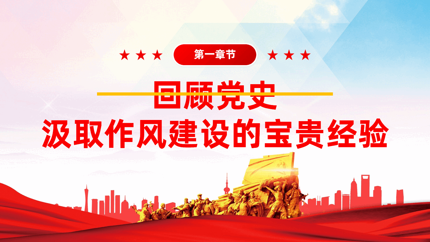 七一建党104周年:汲取党史智慧力量,淬炼过硬组工作风ppt——党史融合作风建设党课(含讲稿).pptx,第4页预览