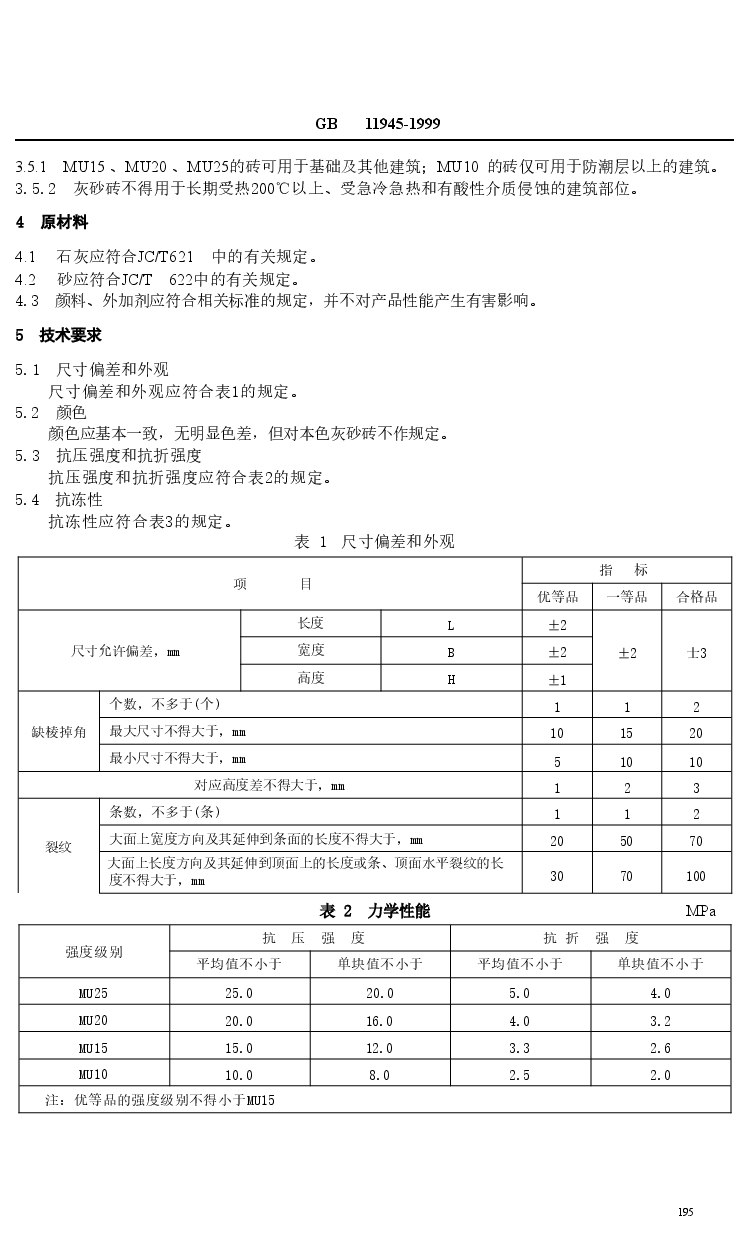 GB11945-1999 蒸压灰砂砖.doc,第3页预览