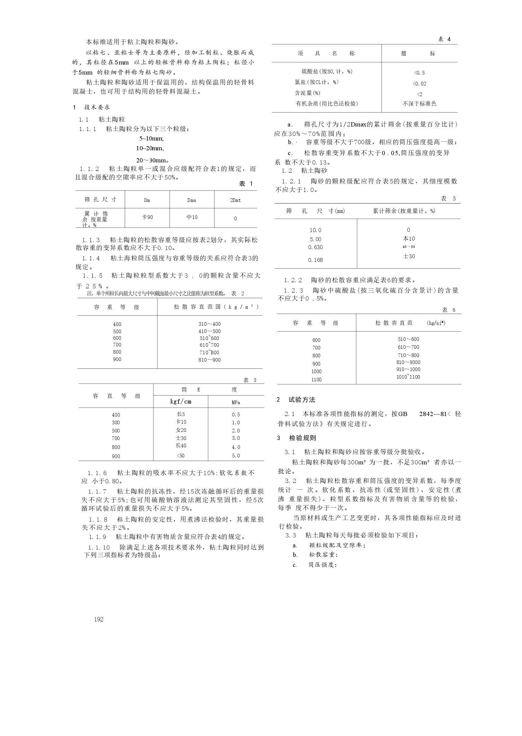 GB2839-1981 粘土陶粒和陶砂.doc,第2页预览