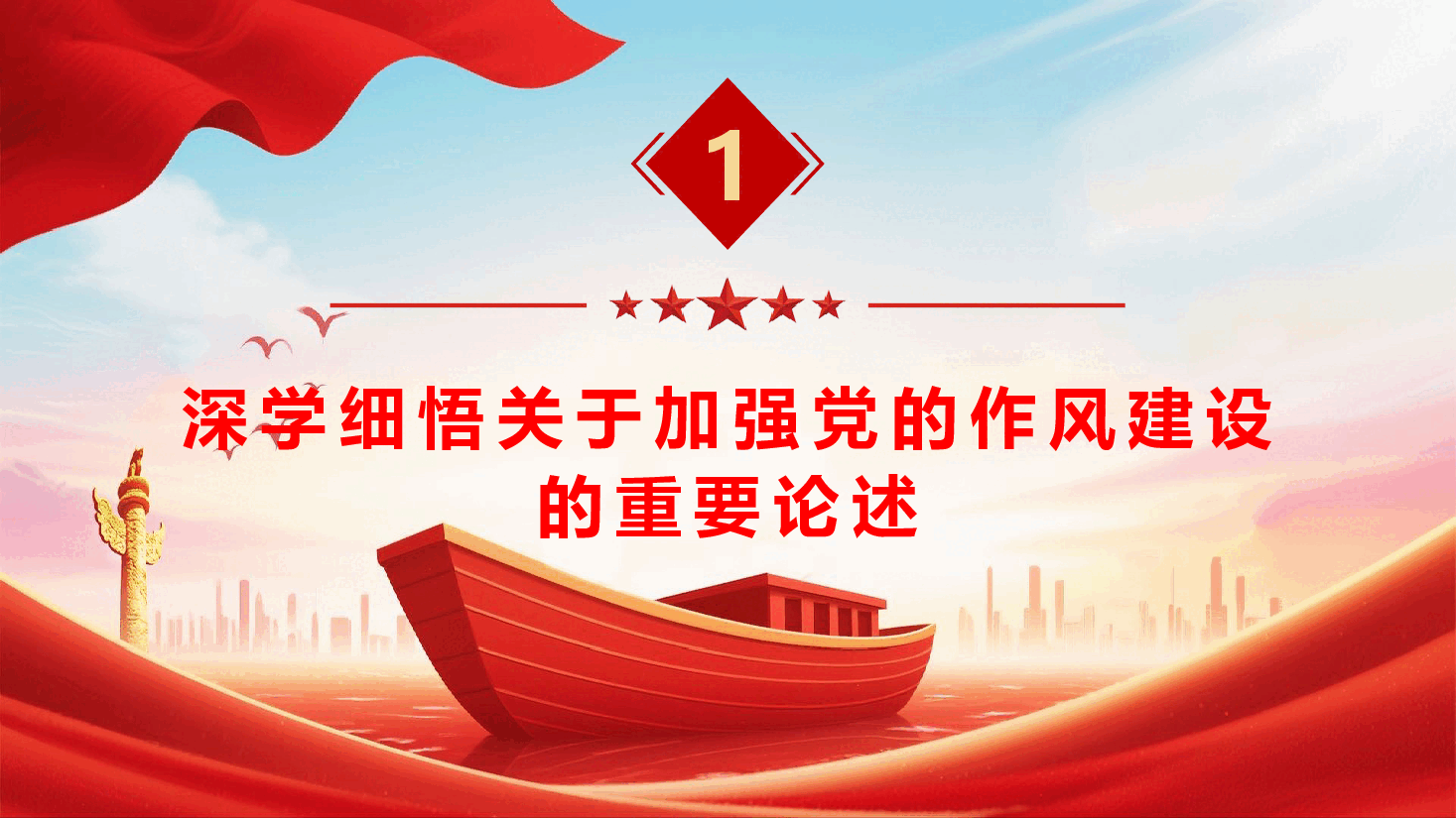 廉政教育专题党课(四讲要求)《把握作风建设要求,彰显初心使命担当》(PPT+文字稿).pptx,第4页预览