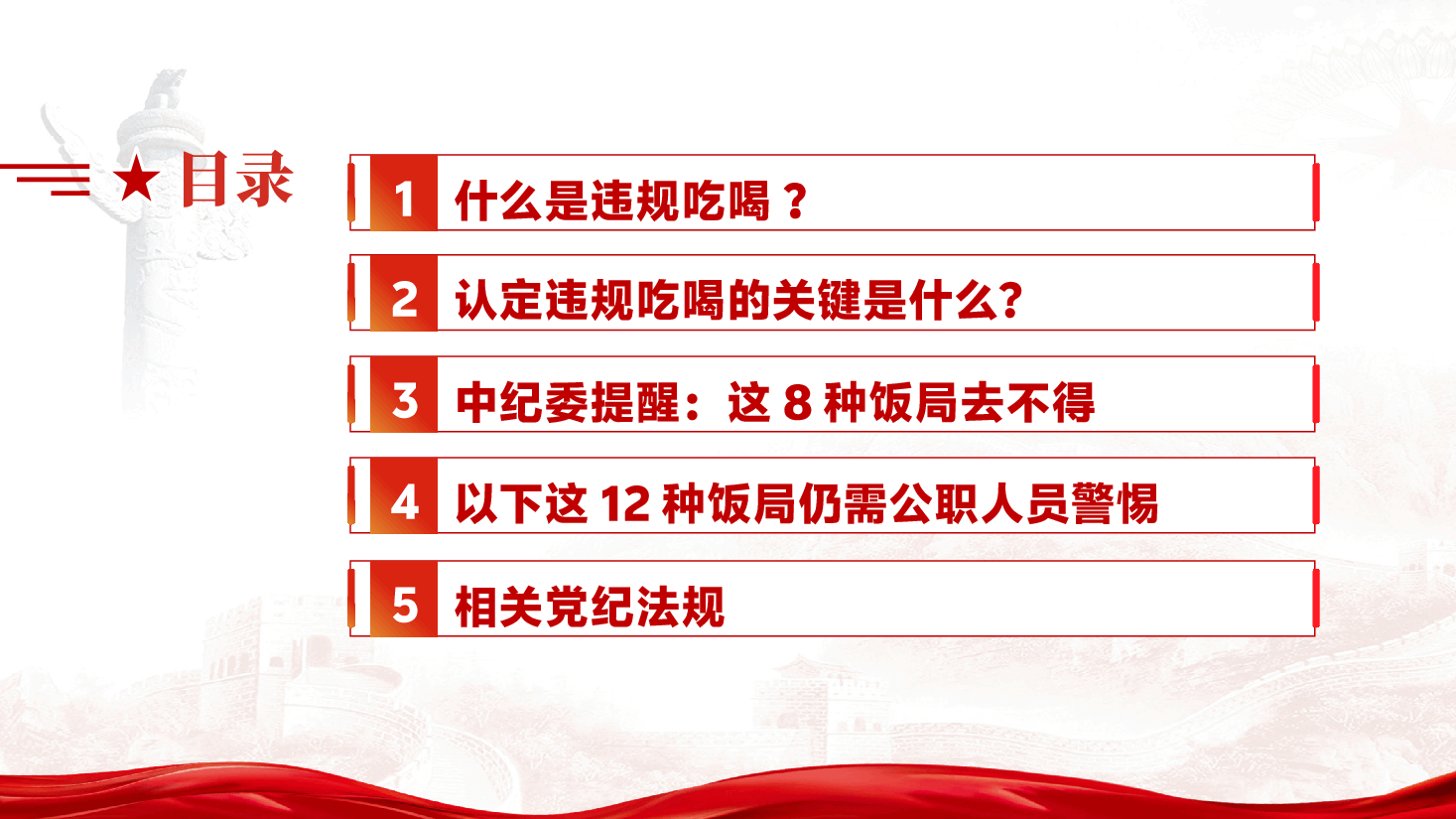 公职人员严禁违规吃喝ppt:公职人员违规吃喝认定标准(含讲稿).pptx,第3页预览