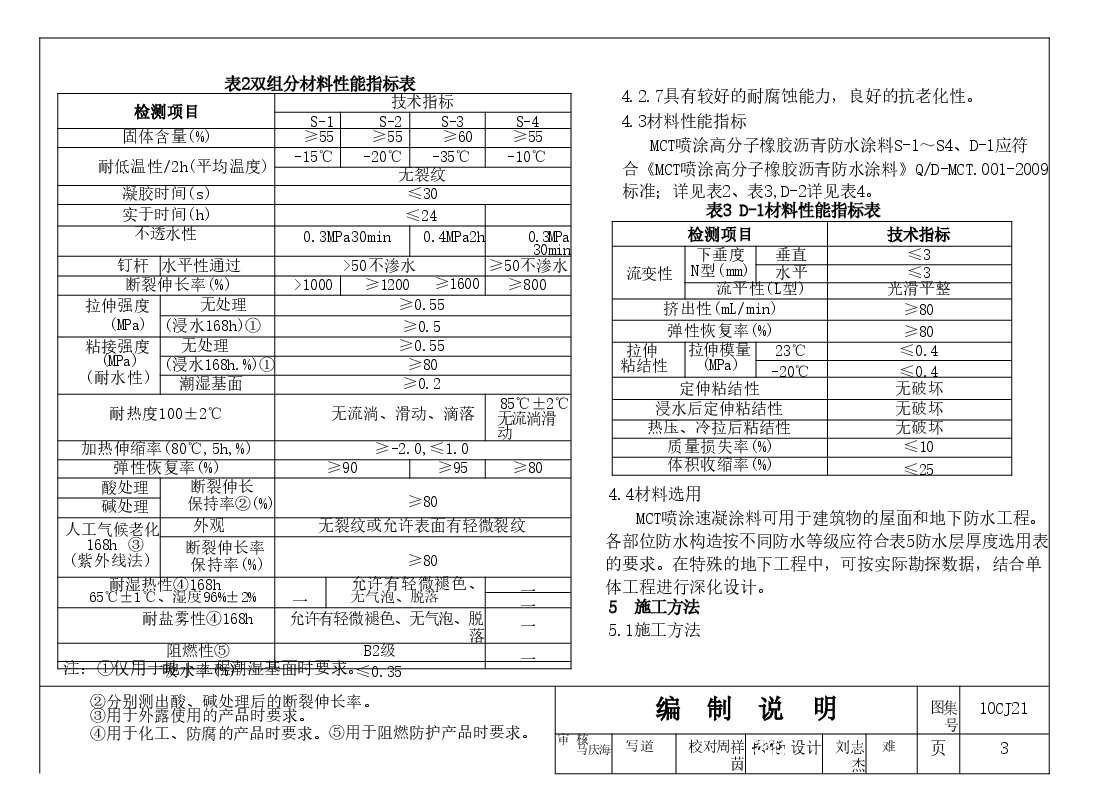 10CJ21 喷涂高分子橡胶沥青防水涂料建筑构造.doc,第3页预览